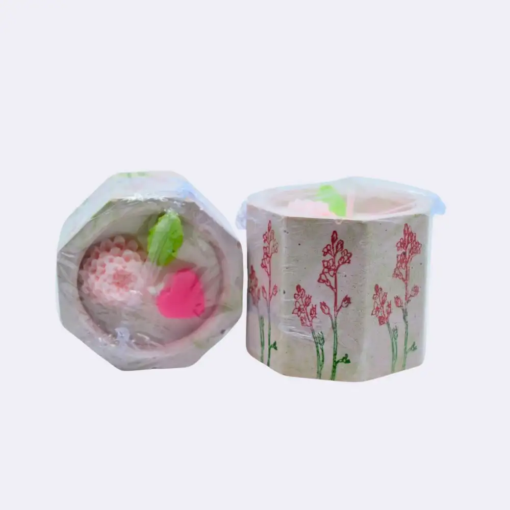 Duftkerze „Floralis“ mit Blütenduft – Bild 2