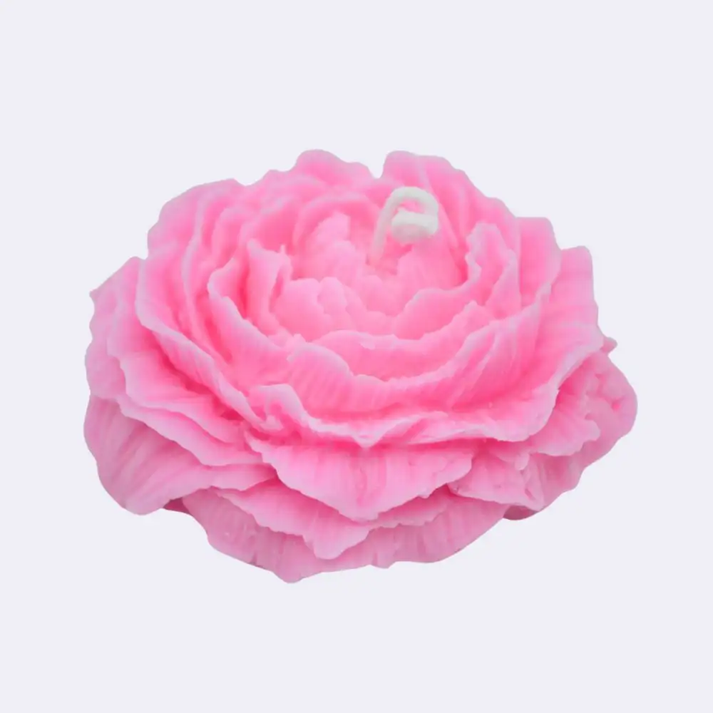 Dekokerze "Rose", pink