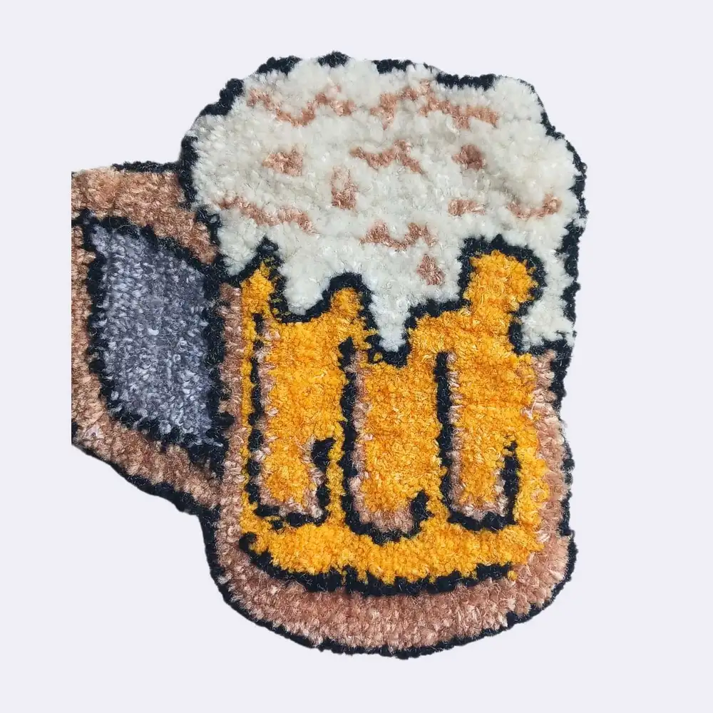 Untersetzer „Bierglas“