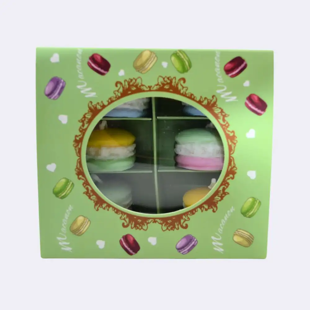 Dekokerze "Macarons", bunt – Bild 4