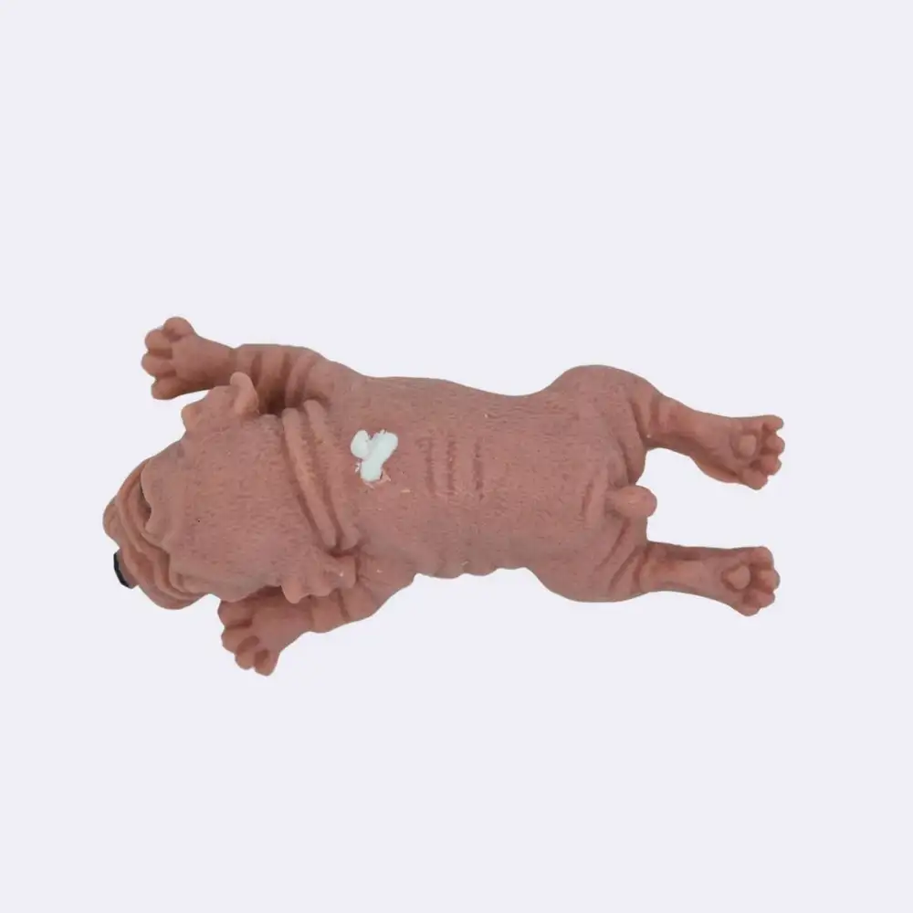 Dekokerze "Süßer Hund", braun – Bild 3