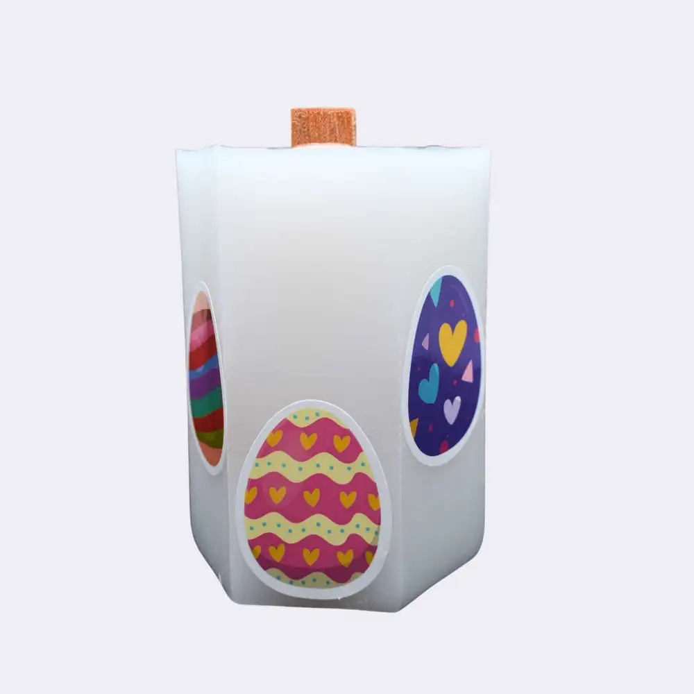 Dekokerze „Osterhexagon“ – Bild 3