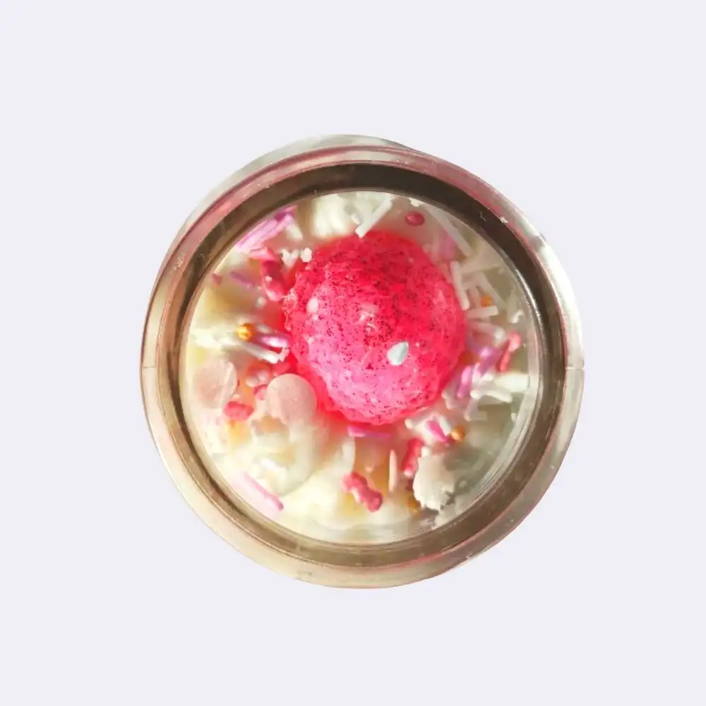 Duftkerze „Erdbeercreme“ – Bild 2