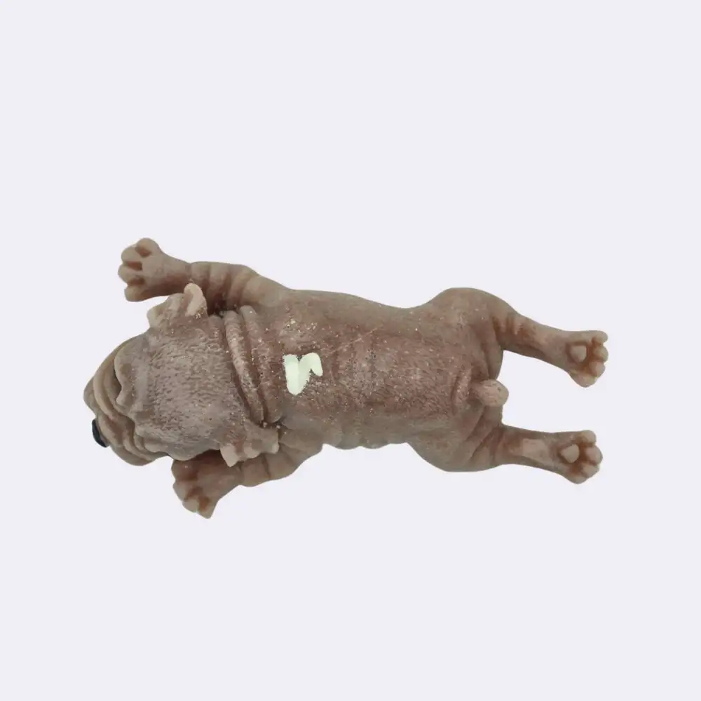 Dekokerze "Süßer Hund", braun – Bild 4