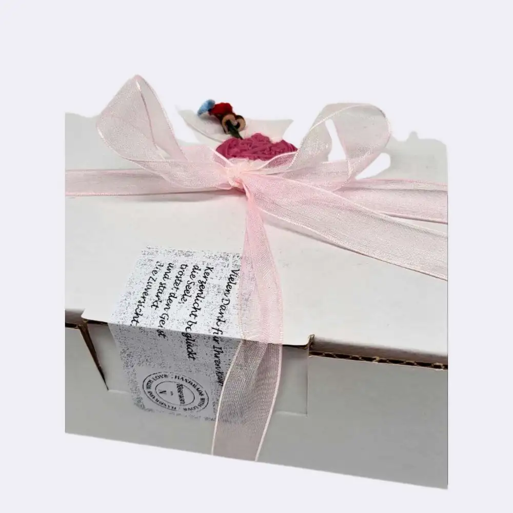 Dekokerze Set 2 St. „3D Love“,rot – Bild 3