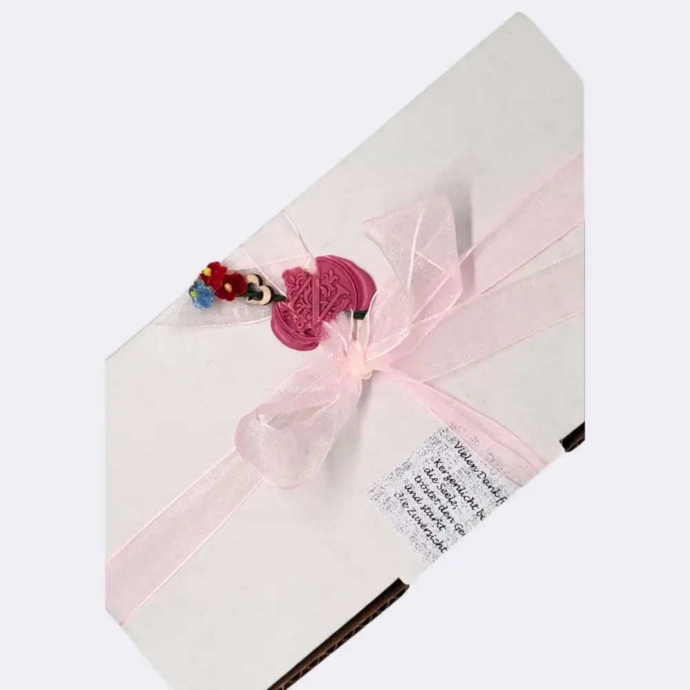 Dekokerze Set 2 St. „3D Love“,rot – Bild 4