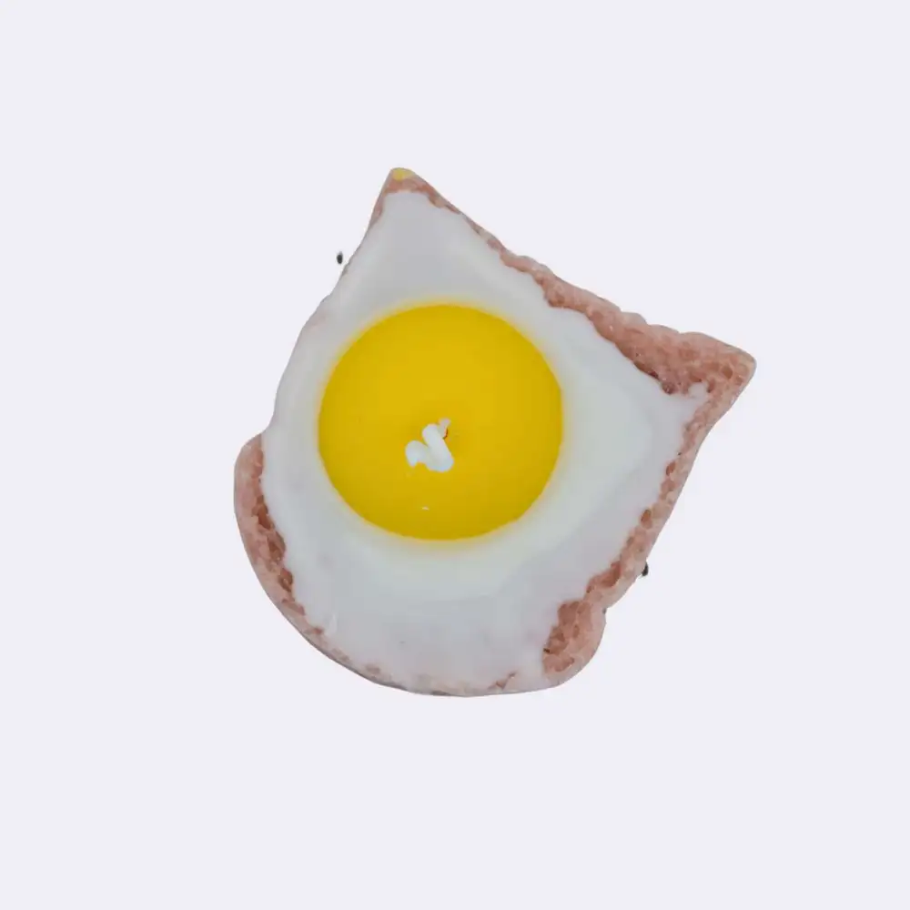 Dekokerze „Toast und Ei“ – Bild 2
