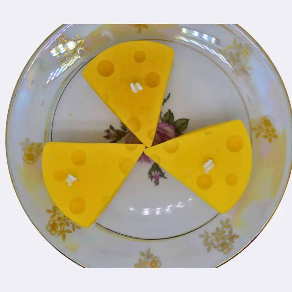 Dekokerze „Käse“ – Bild 2