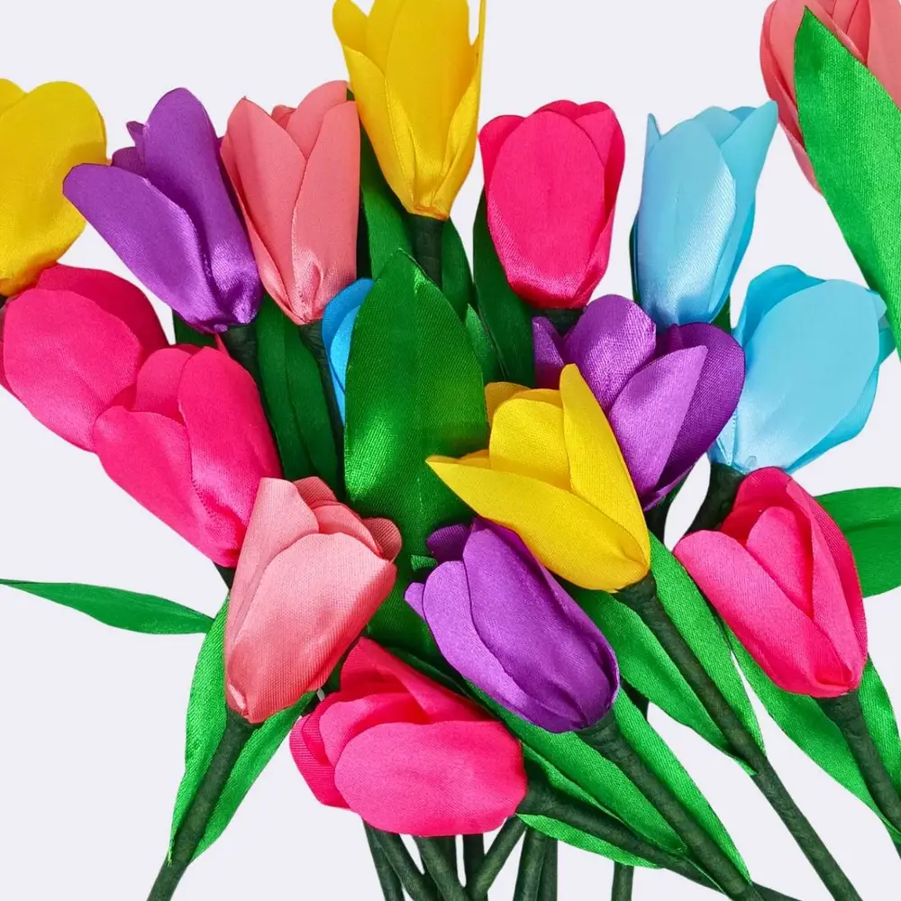 Handgefertigte Tulpe zartrosa