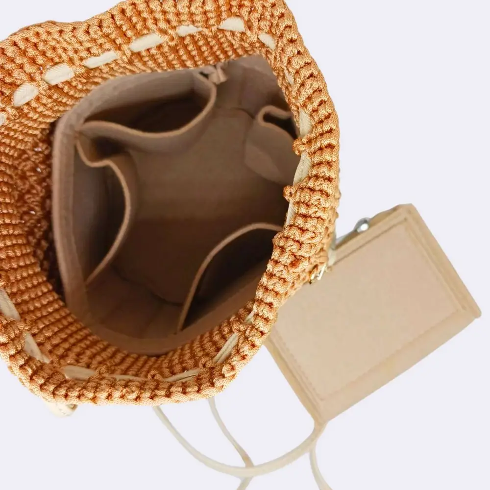 Häkeltasche „Golden Charm“ – Bild 4