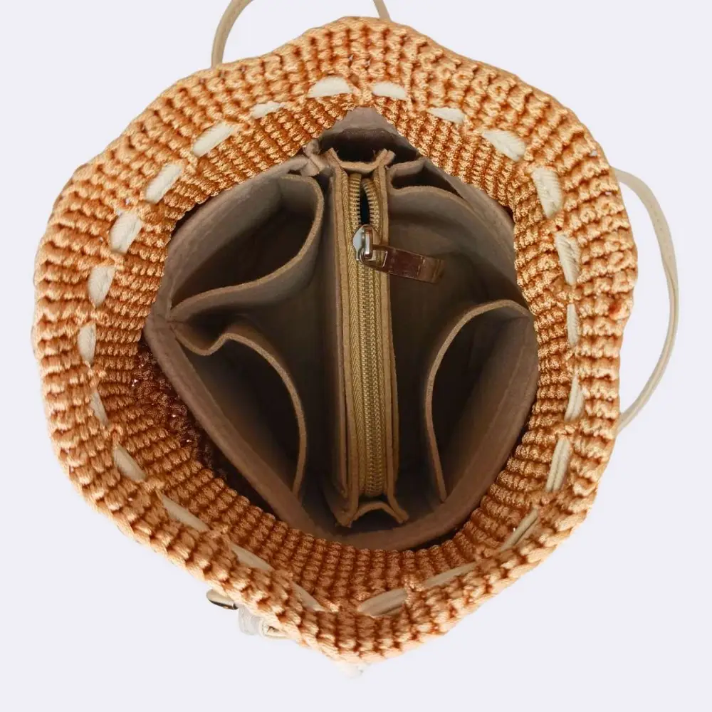 Häkeltasche „Golden Charm“ – Bild 5