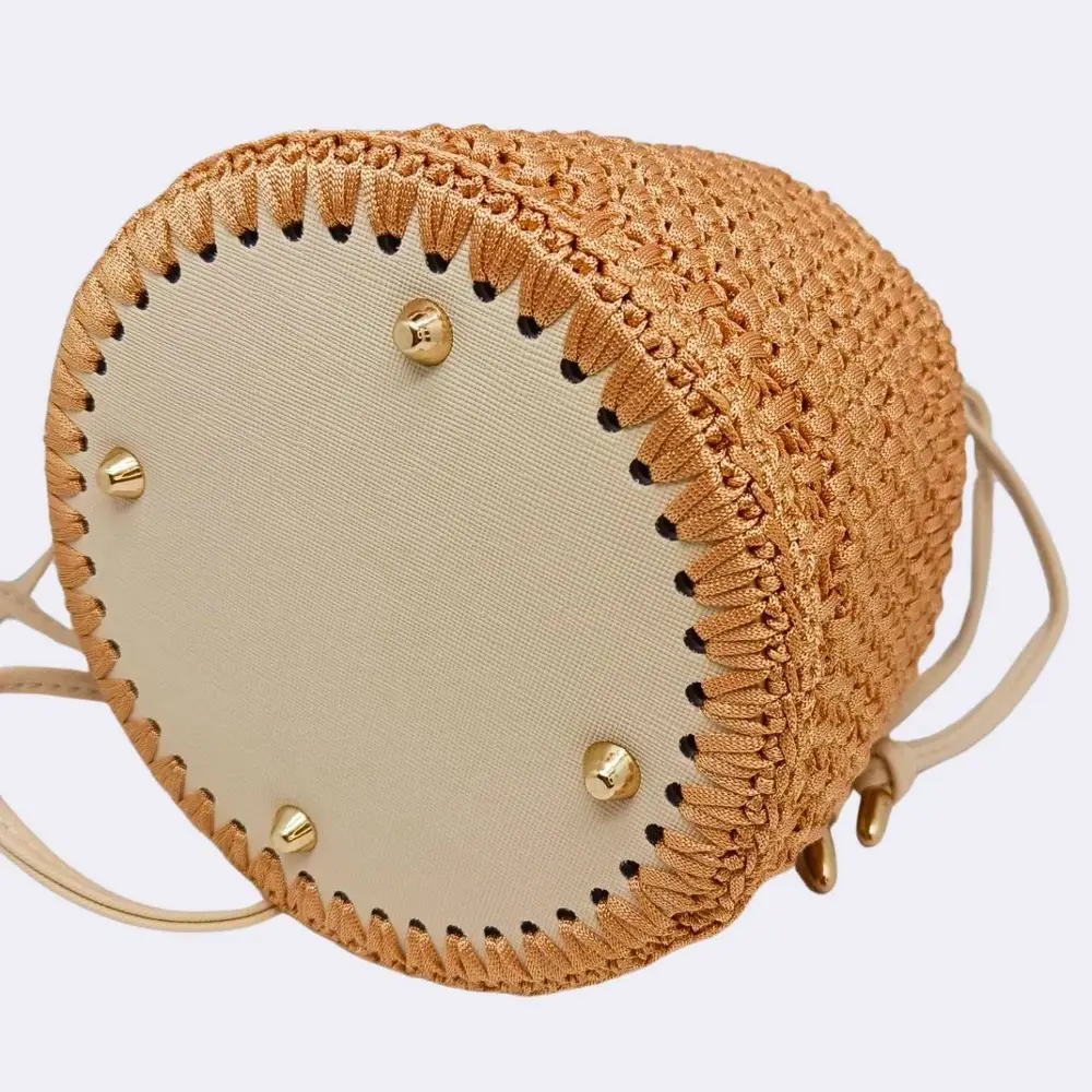 Häkeltasche „Golden Charm“ – Bild 6