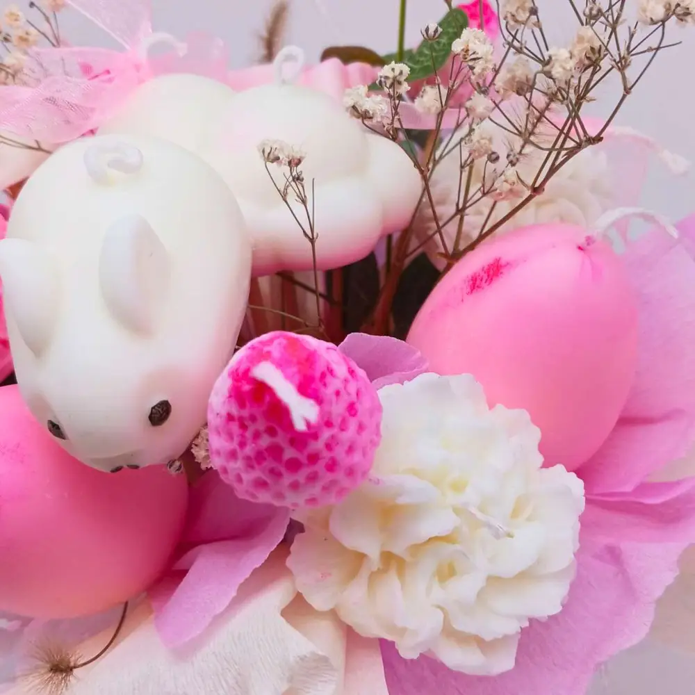 Kerzenstrauß - Frühlingszauber – Bild 6