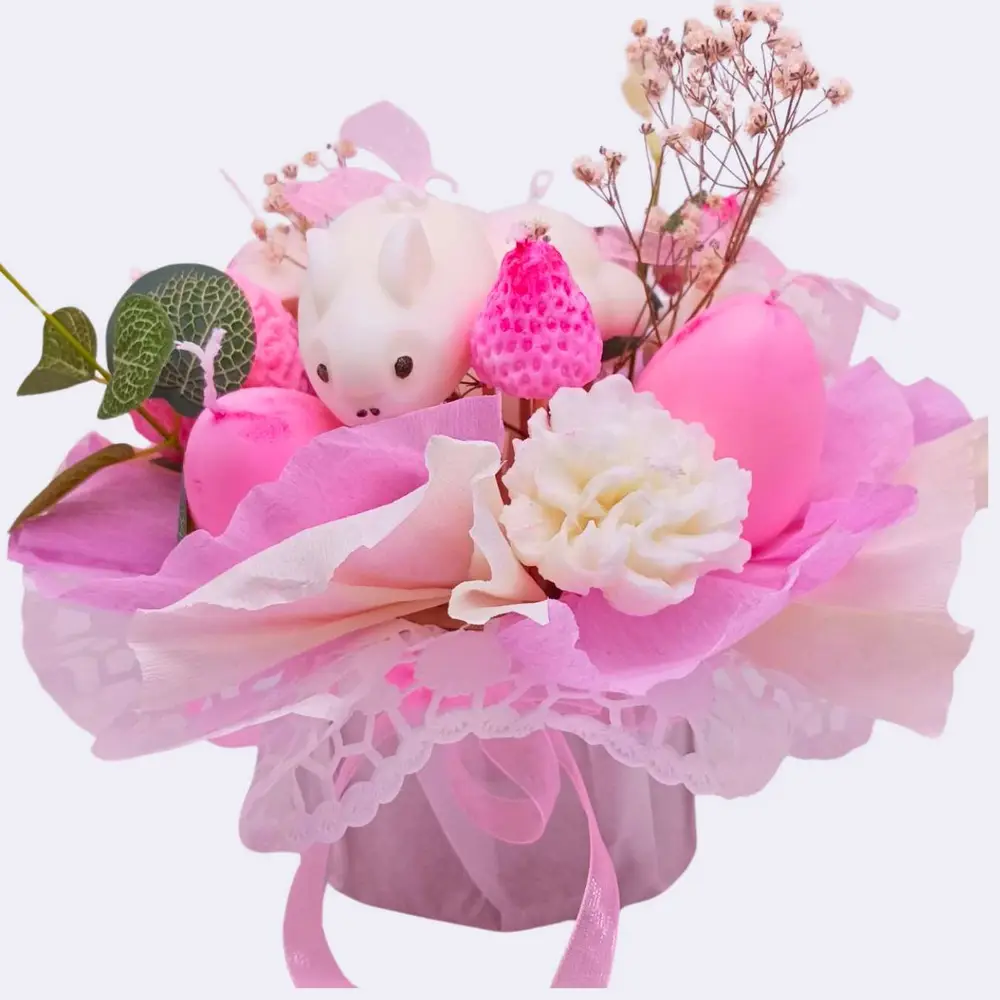 Kerzenstrauß - Frühlingszauber – Bild 8