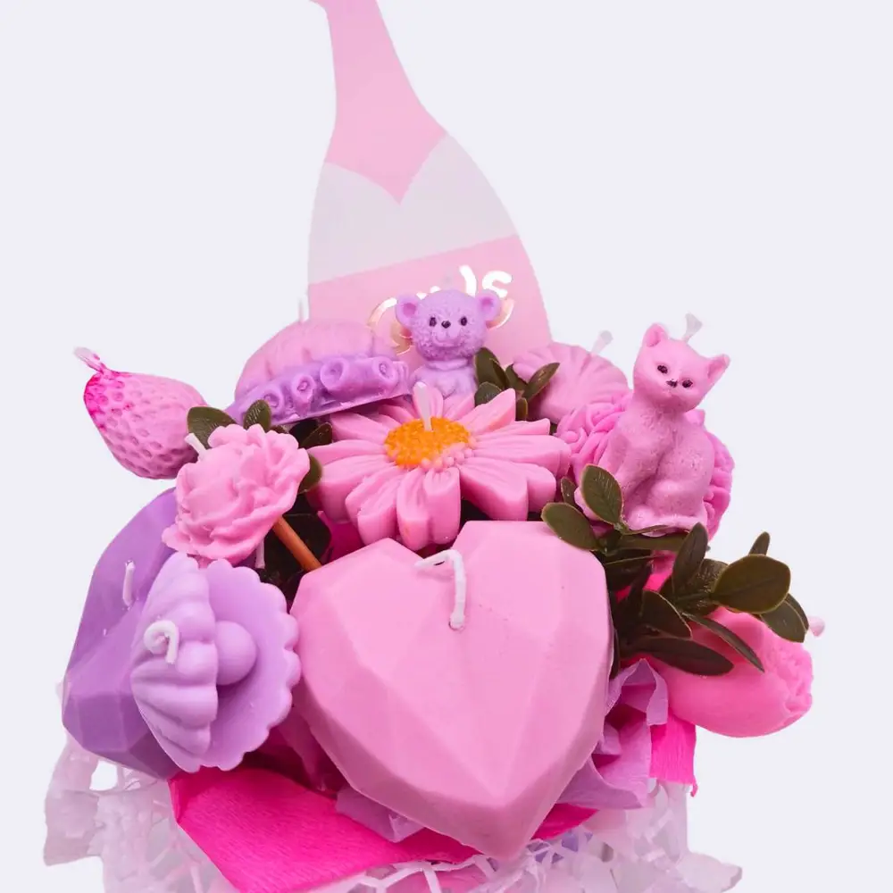 Kerzenstrauß „Love“ – Bild 2