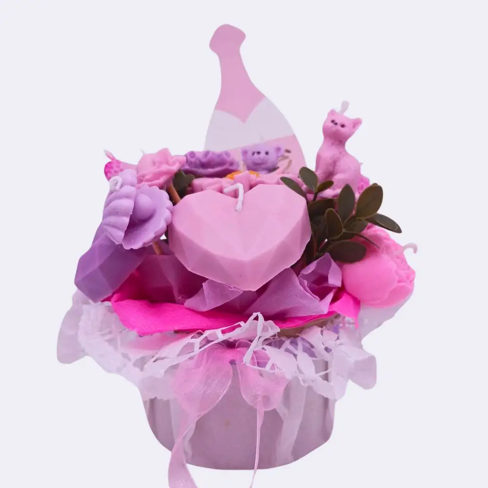 Kerzenstrauß „Love“ – Bild 3