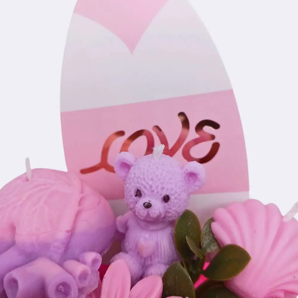 Kerzenstrauß „Love“ – Bild 8