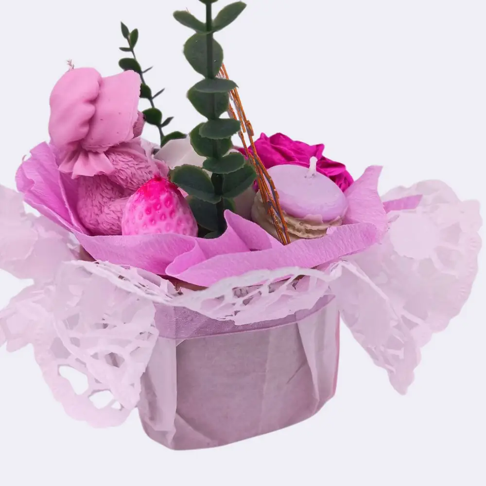 Kerzenstrauß Süße Geburtstagsgrüße – Bild 5